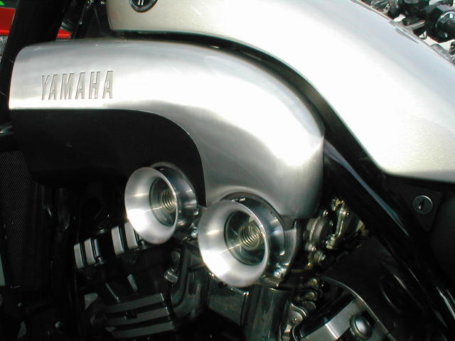 set of 4 short length Yamaha V-Max 1200 V-Stax' Carburettor Covers